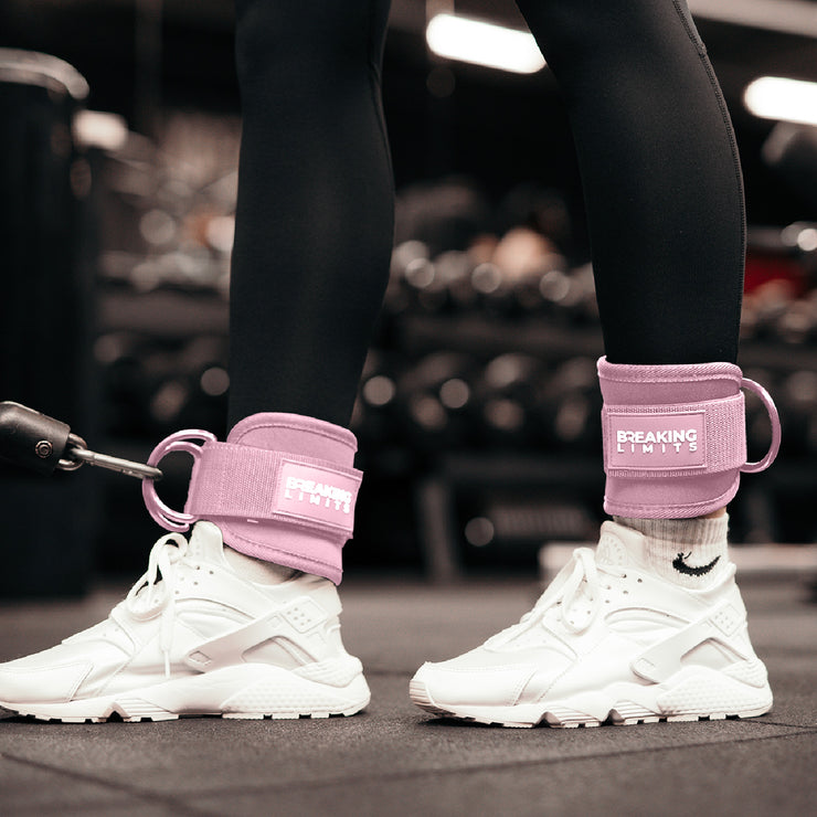 ankle strep roze 