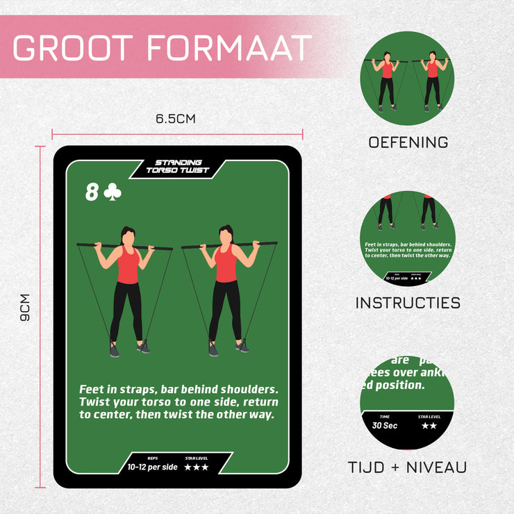 Pilates Workout Kaarten