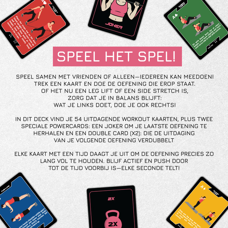 Pilates Workout Kaarten