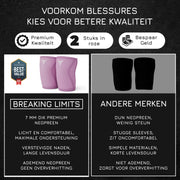 knee sleeves #kleur_roze