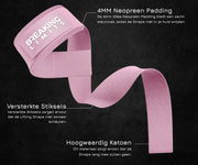 lifting straps #kleur_roze