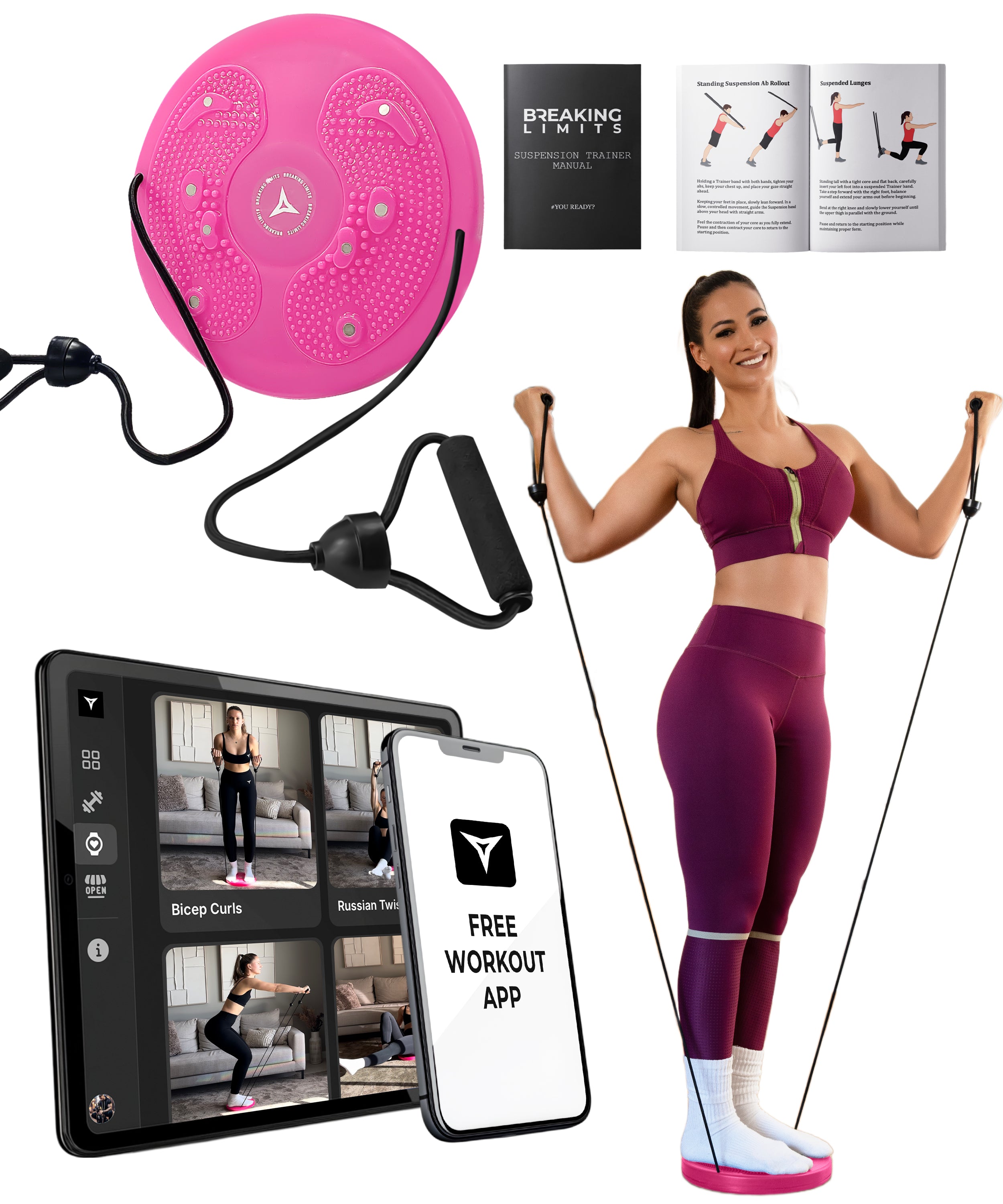 Pink Twister Disc #kleur_roze