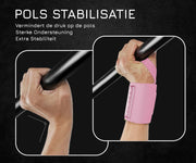 Wrist Wraps #kleur_roze